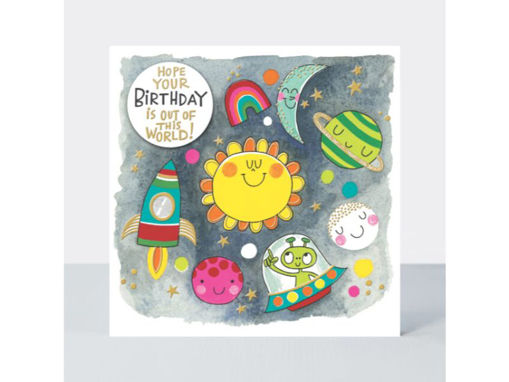 Picture of ALIEN BIRTHDAY CARD